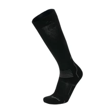 MICO OXI-Jet Medium kompressziós futózokni (fekete-szürke)