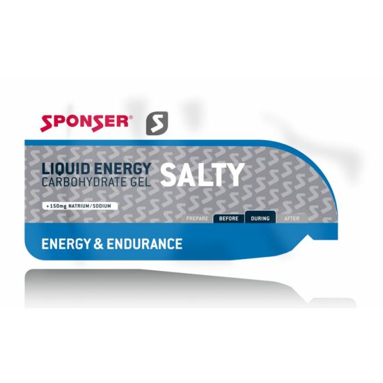 Sponser Liquid Energy Salty Gél 35g